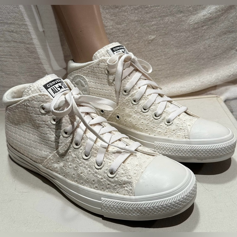 CONVERSE ALL STAR ⭐️ MADISON MID CROCHET WOMENS SNEAKERS